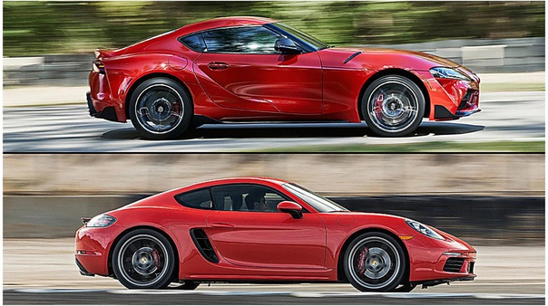 Toyota Supra или Porsche 718 Cayman