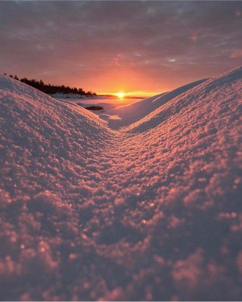 Зимний закат