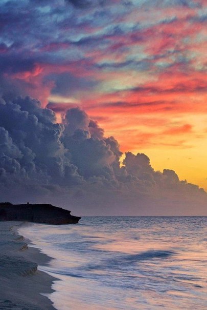 Закат на Кубе