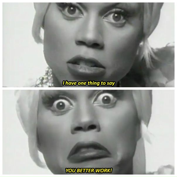 — Я скажу только одно: РАБОТАЙ!