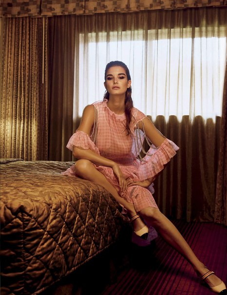 Vogue Mexico January 2018 Ophelie Guillermand by Trent McGinn