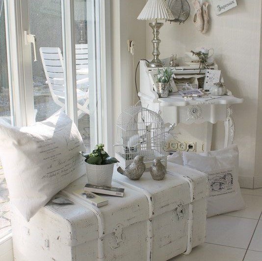 Shabby in White 