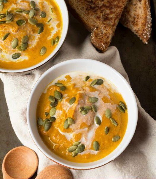 • ТЫКВЕННЫЙ КРЕМ-СУП •