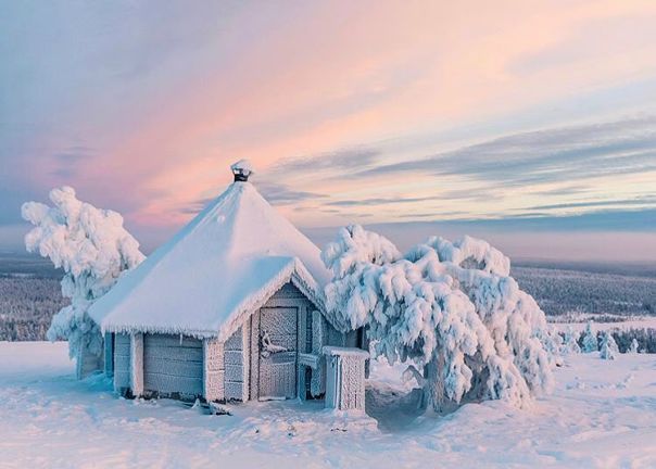 Зимняя Лапландия