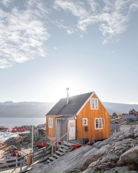 Домик в Гренландии // Uummannaq
