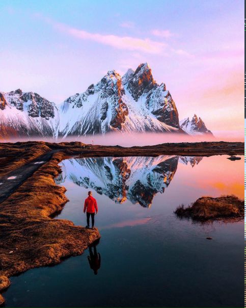 Исландия // Vestrahorn