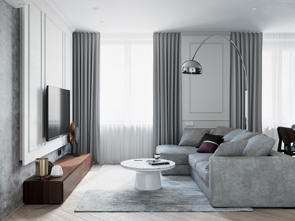 Трехкомнатная квартира, 87 м2