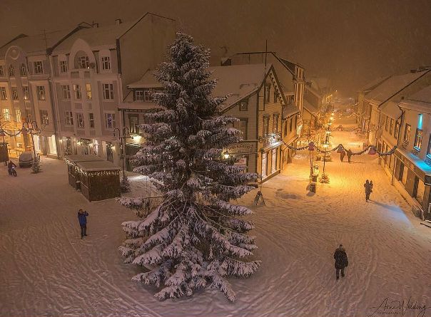 Winter in Harstad 