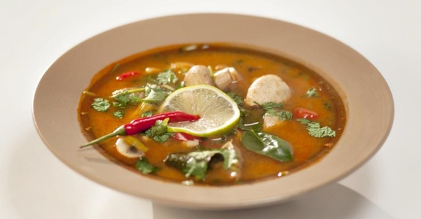 Том Ям  Острое блюдо 