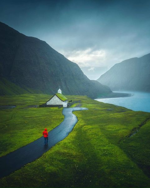 Фарерские острова // Saksun