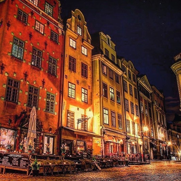 Вечерний Стокгольм