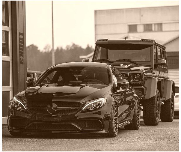  Mercedes-Benz c63s &amp; Mercedes-Benz g500 4x4