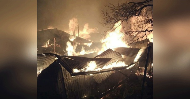 В селе в Дагестане горят 15 домов: 