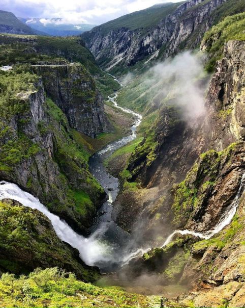 Норвегия // Vringfossen