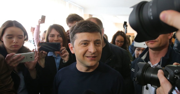 На выборах президента Украины лидирует Владимир Зеленский: 