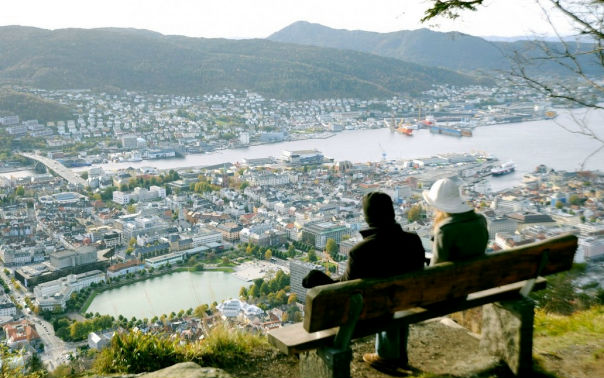 Встречая утро в Бергене