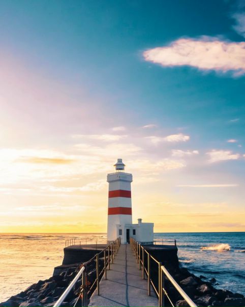 Дорога к маяку, Исландия