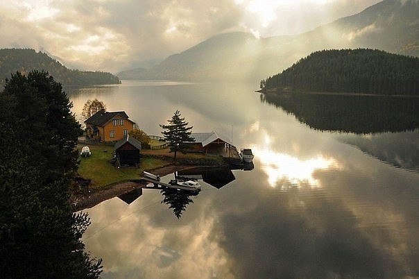 Потрясающий домик в Норвегии