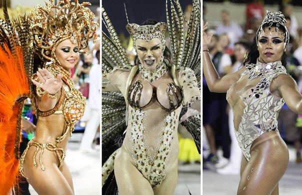 В Рио-де-Жанейро празднуют карнавал-2018. (15 фото)