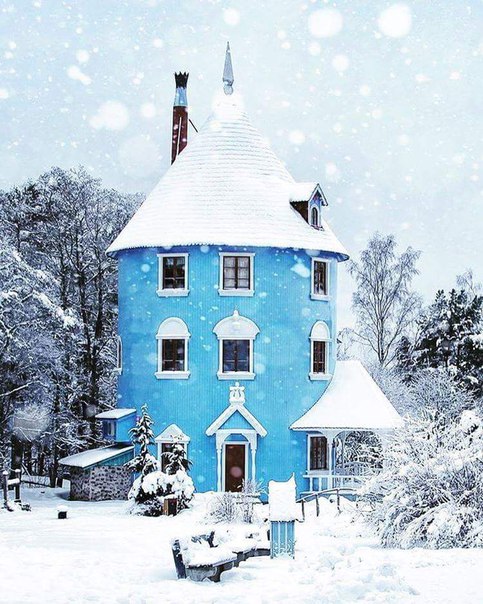 Сказочный домик в Финляндии