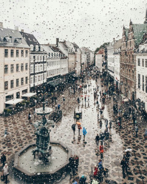 В Копенгагене дождливо 