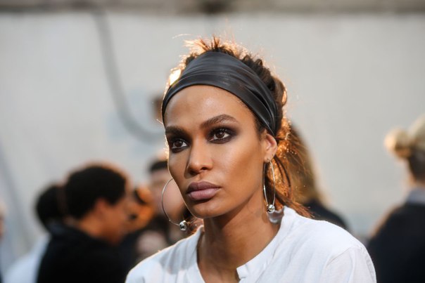 Joan Smalls – Tom Ford Show Backstage, Fall Winter 2018 at NYFW