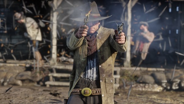 Коллекция новых скриншотов Red Dead Redemption 2, которая выйдет 26 октября этого года на PS4 и Xbox One.