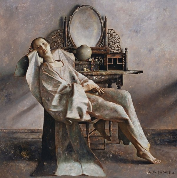 Lu JianJun - современный китайский художник, создатель направления в искусстве под названием Symmetrim.