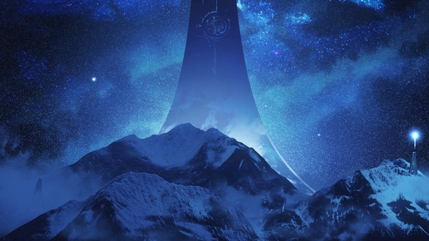 Создатели Halo Infinite представили новый концепт-арт шутера, созданный при работе над дебютным трейлером проекта для Е3 2018.