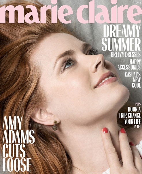 Эми Адамс в фотосессии для журнала Marie Claire / июль 2018