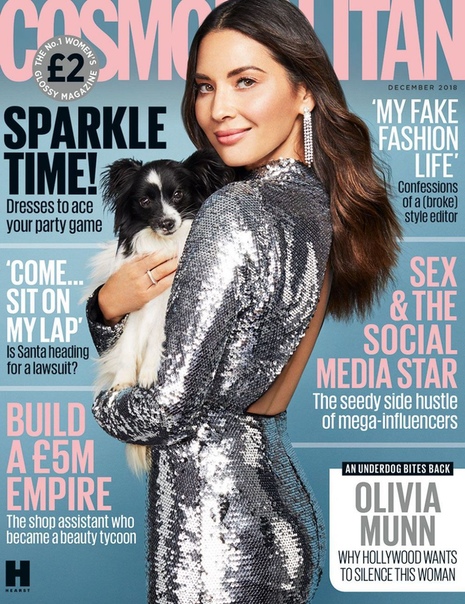 Olivia Munn – Cosmopolitan UK December 2018
