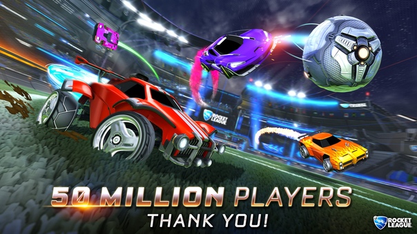 Число игроков Rocket League превысило 50 миллионов. Разработчики поблагодарили пользователей за это невероятное достижение.