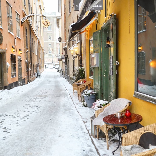 Снежный Стокгольм 