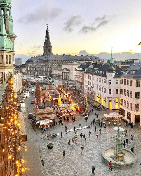 В Копенгагене открылась рождественская ярмарка 