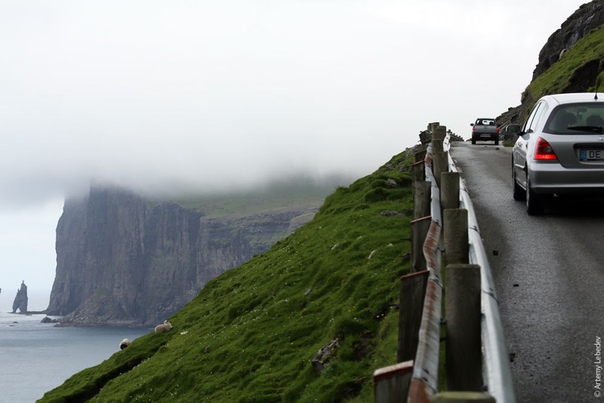 Дорога на Фарерских островах