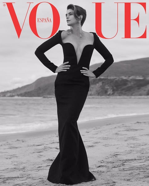 Синди Кроуфорд на обложках Vogue Spain