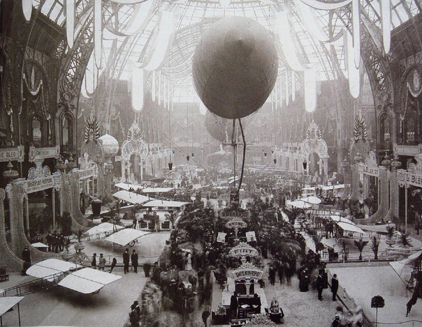 Первая в мире выставка, целиком посвященная авиации и воздухоплаванию, предшественник всемирно знаменитых авиасалонов в Ле Бурже. Гранд Палас, Париж, 25 сентября 1909 г.