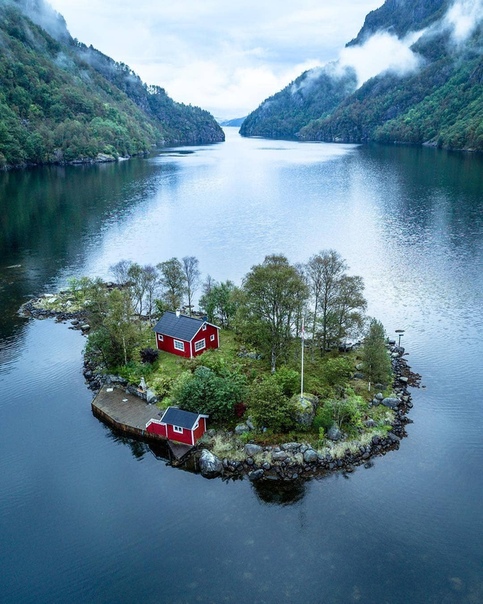 Lovrafjorden, Suldal // Норвегия