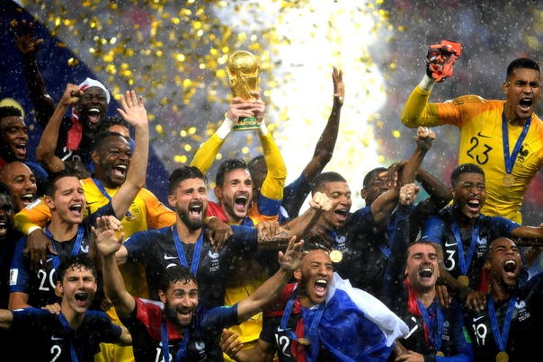Сборная Франции - чемпион мира по футболу-2018.